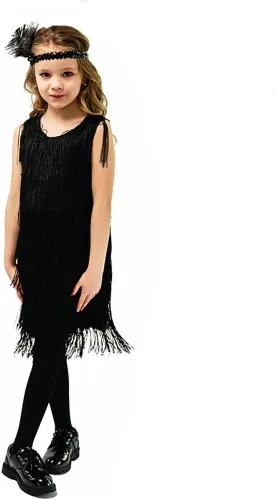 20s Flapper Dresses for Girls Salsa Latin Dance Dress 1920s Gatsby Tassel Fringe Flapper Dress   Feather Headband Dancewear 20s Flapper Dresses for Girls Salsa Latin Dance Dress 1920s Gatsby Tassel Fringe Flapper Dress   Feather Headband Dancewear