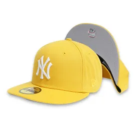 [70584846] New York Yankees 96' World Series Men's Gold Fitted Hats