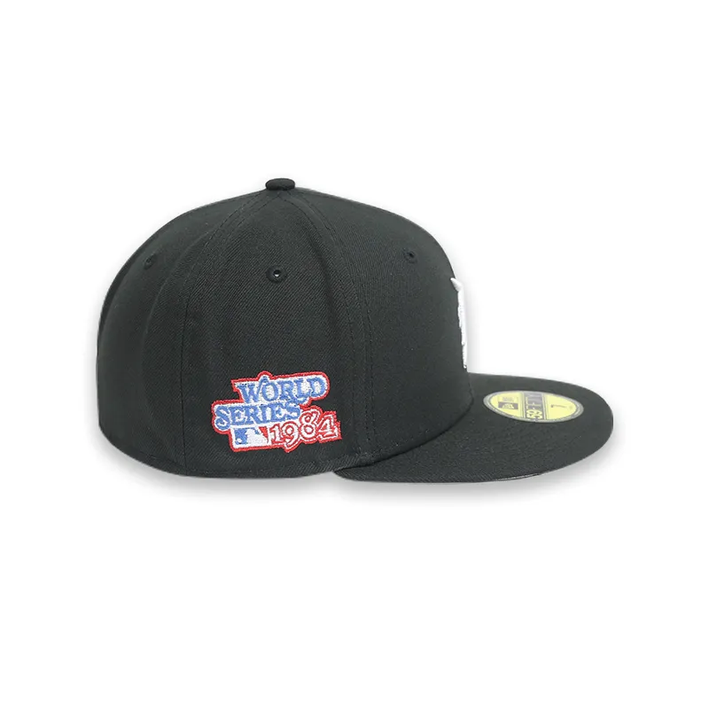 [70655684] Detroit Tigers 84 WS Black 59FIFTY Men's Fitted Hat