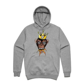 Art Society x Retro Kings THE MAD KING HOODIE GREY
