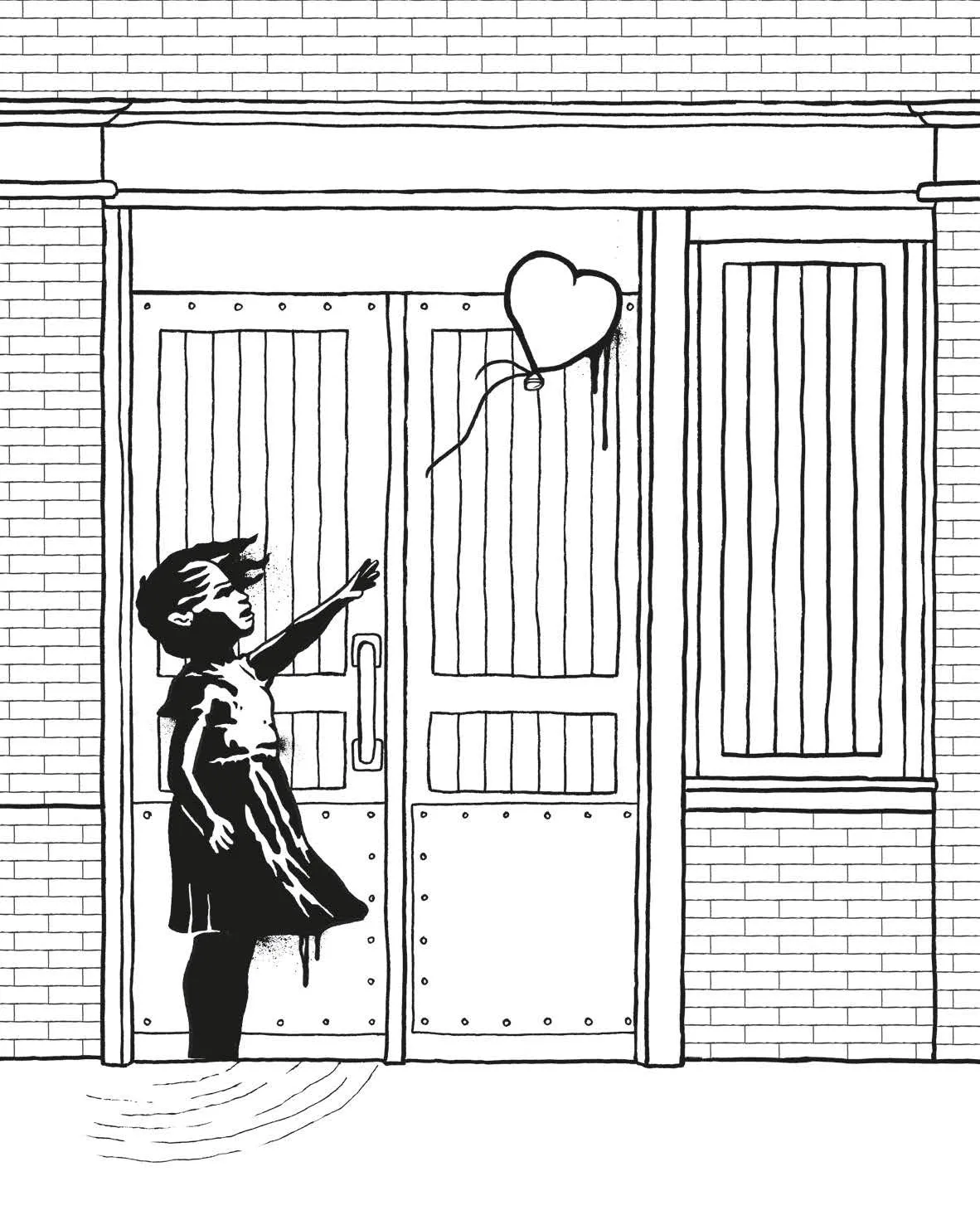Banksy Coloring Book - Unofficial