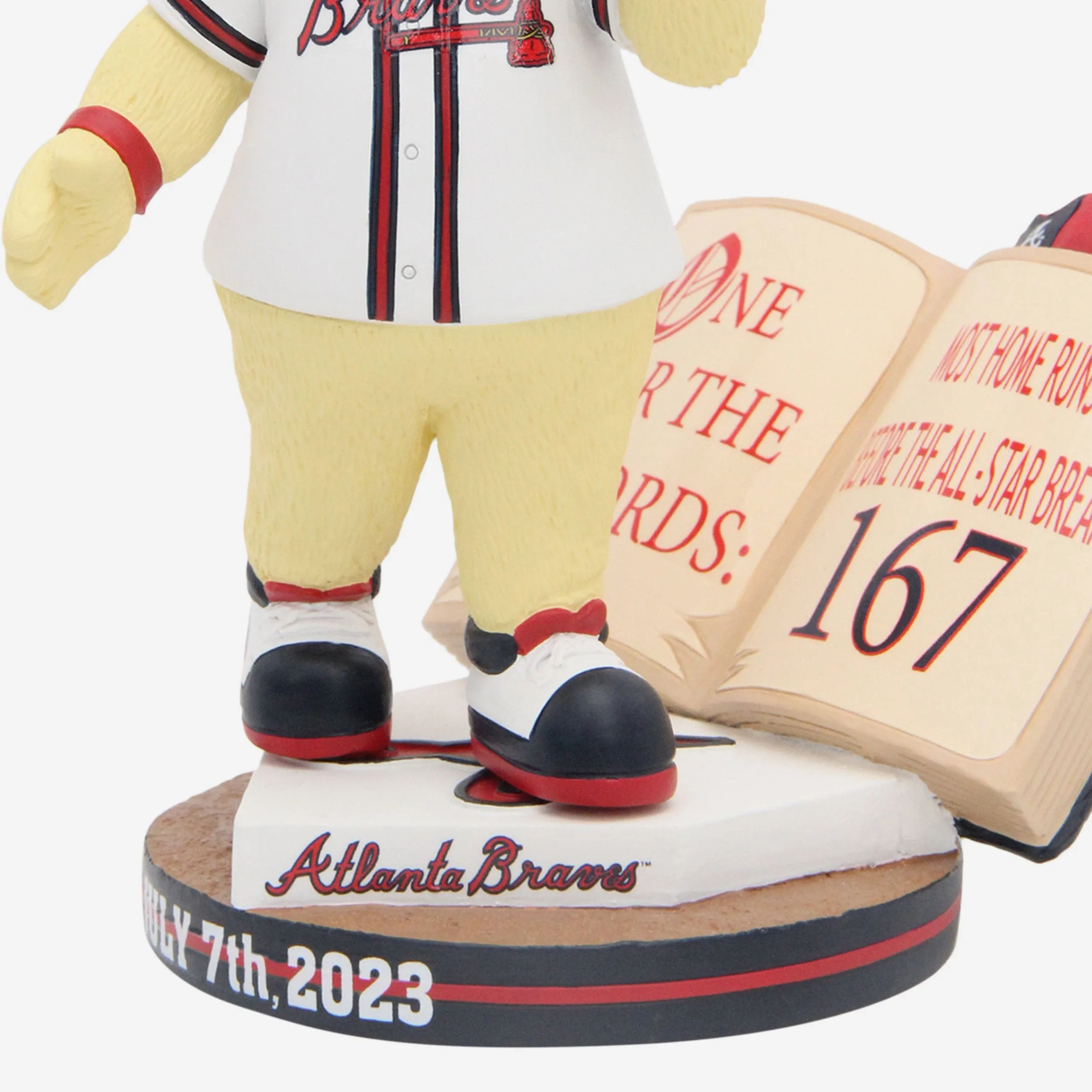 Blooper Atlanta Braves First Half Home Run Record Mascot Bobblehead