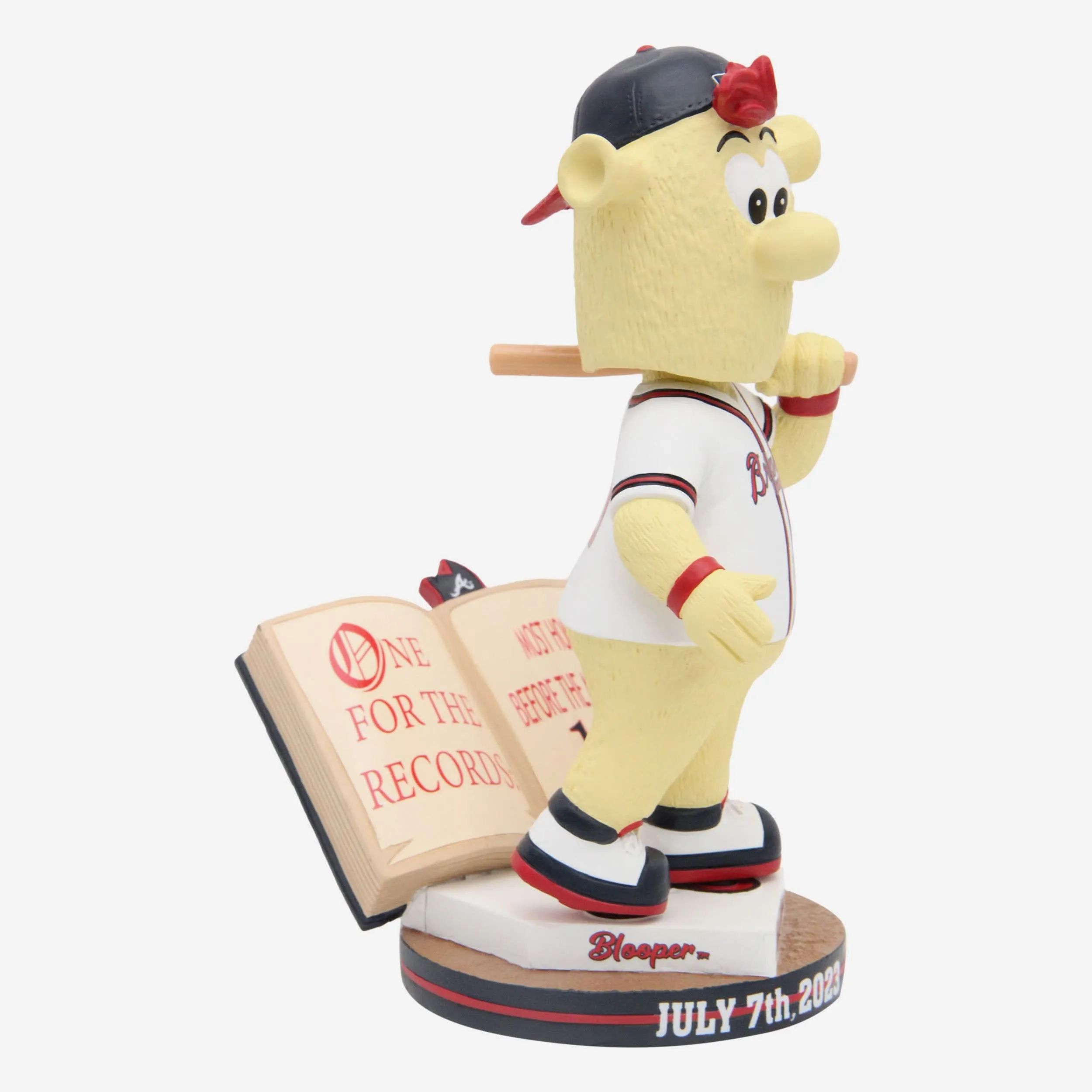 Blooper Atlanta Braves First Half Home Run Record Mascot Bobblehead