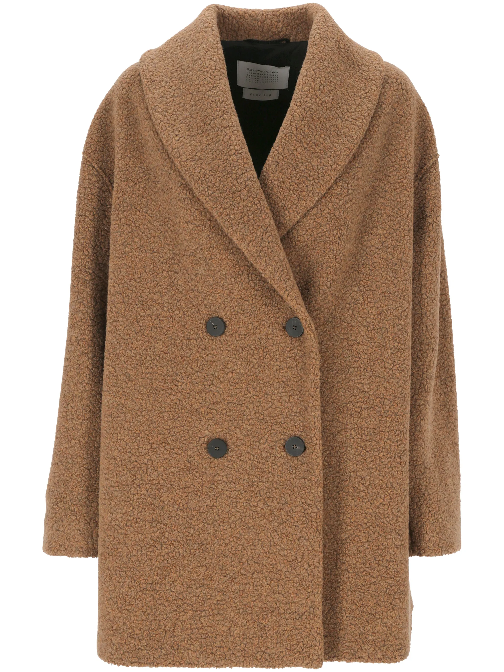 bouclé coat