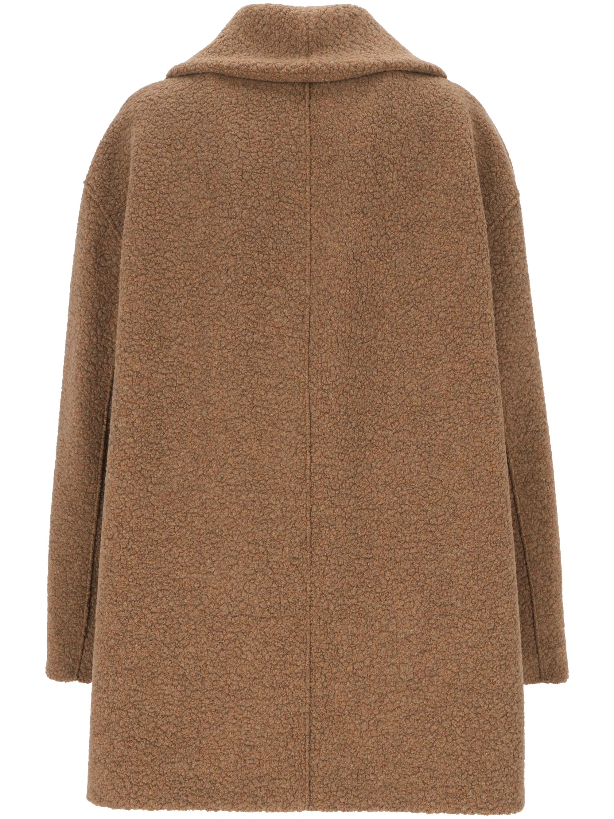 bouclé coat