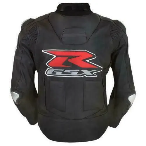 Brand New Suzuki Motorcycle Racing Leather Jacket