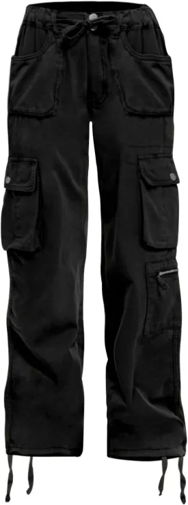 Cargo Pants Women Baggy Hiking Casual Cotton Military Tactical Army Combat Work Pants with 7 Pockets