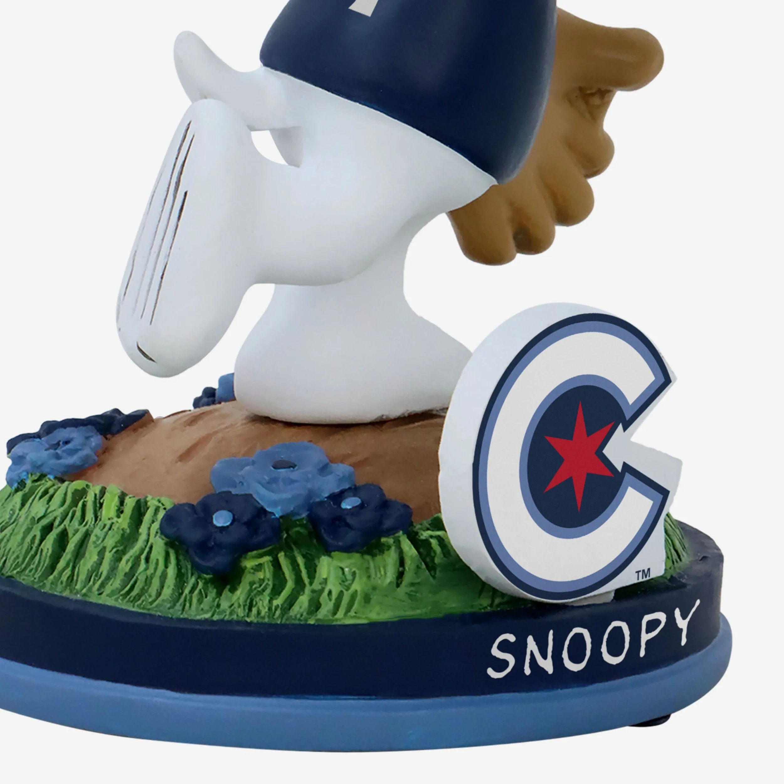 Chicago Cubs Snoopy Peanuts City Connect Bobblehead