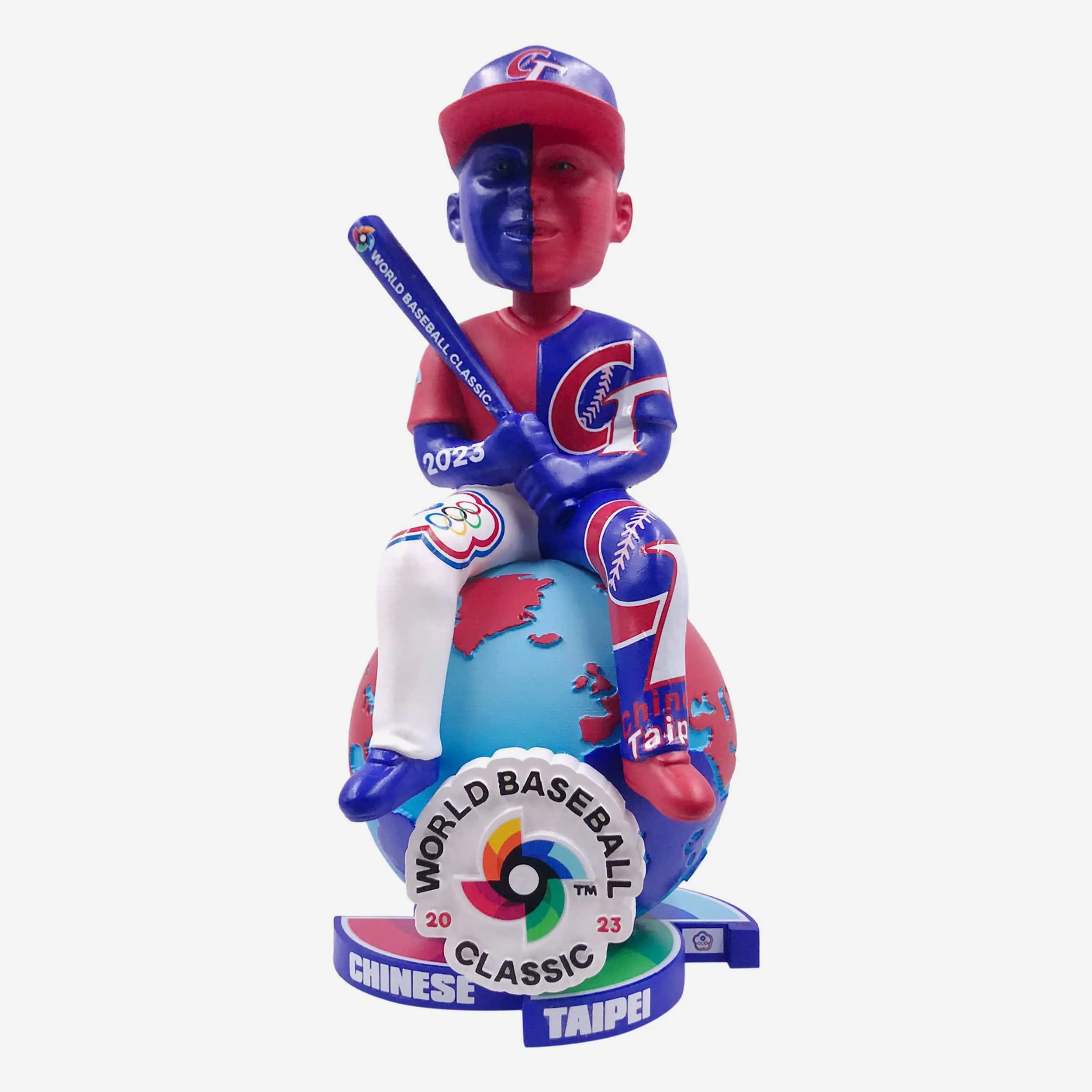 Chinese Taipei 2023 World Baseball Classic Bobbles On Parade Bobblehead