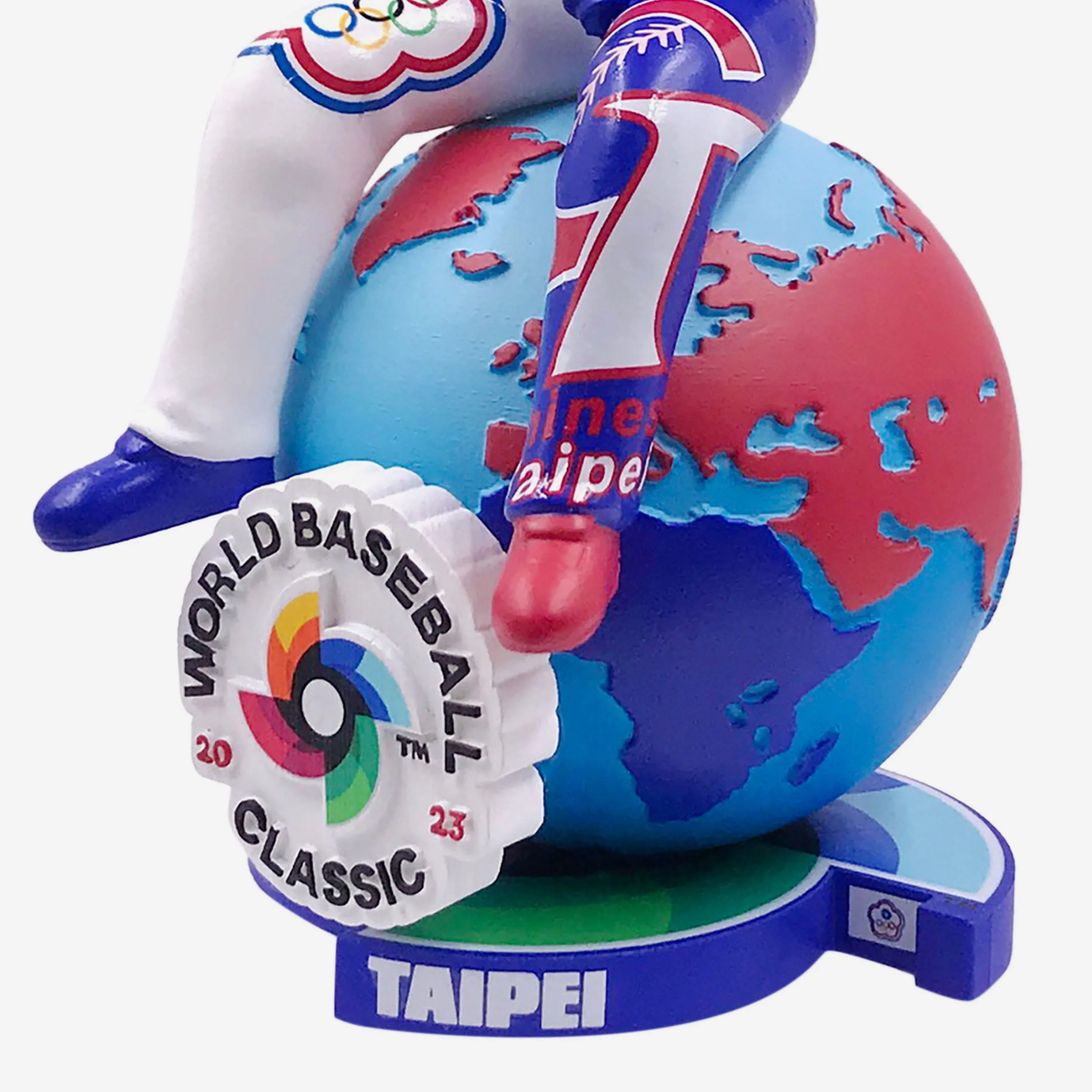 Chinese Taipei 2023 World Baseball Classic Bobbles On Parade Bobblehead
