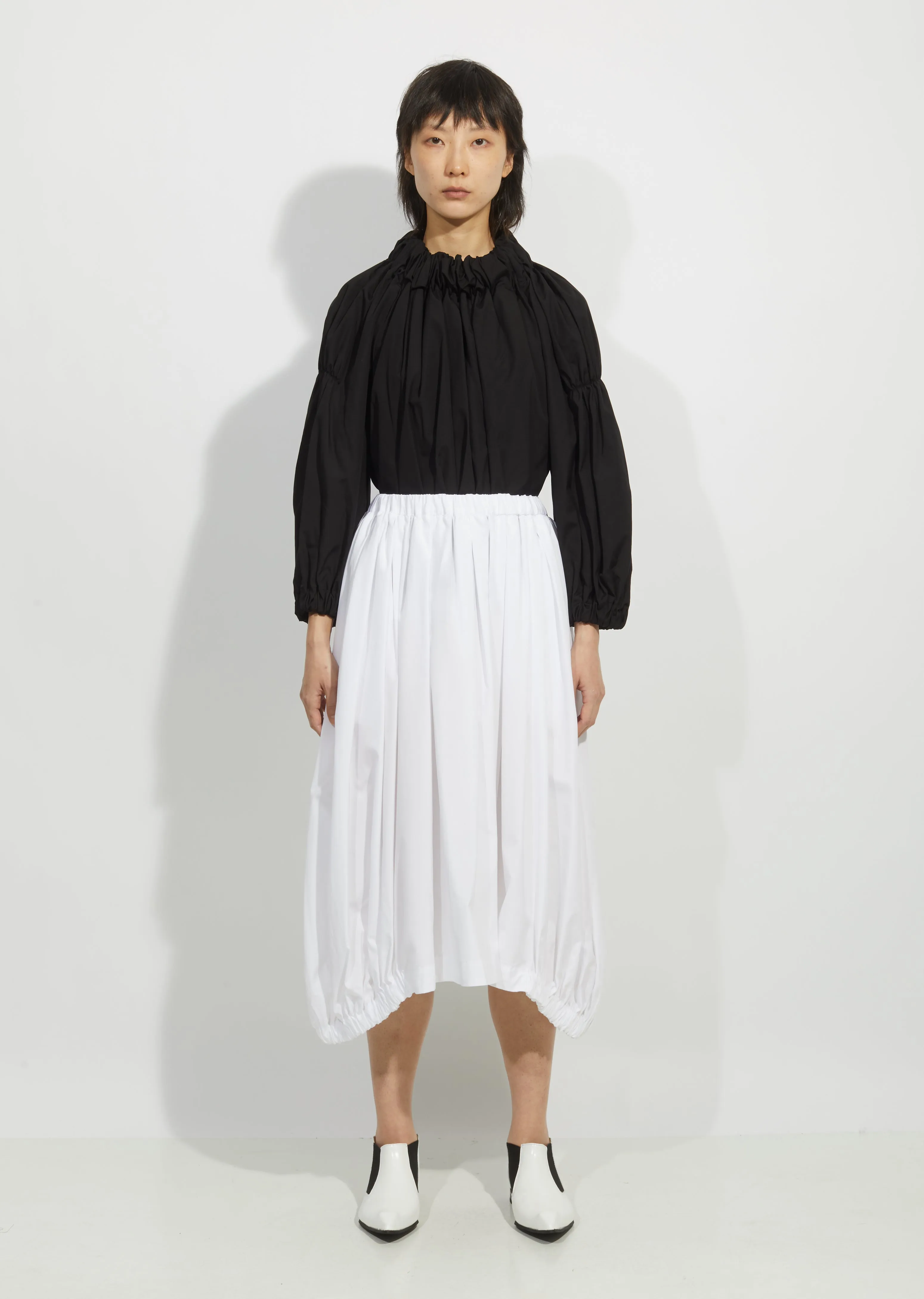 Cotton Broadcloth Skirt
