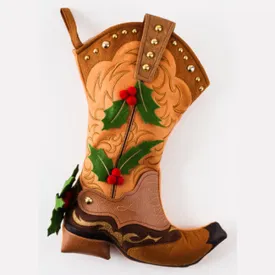 Cowboy Boot Stocking (18.5")