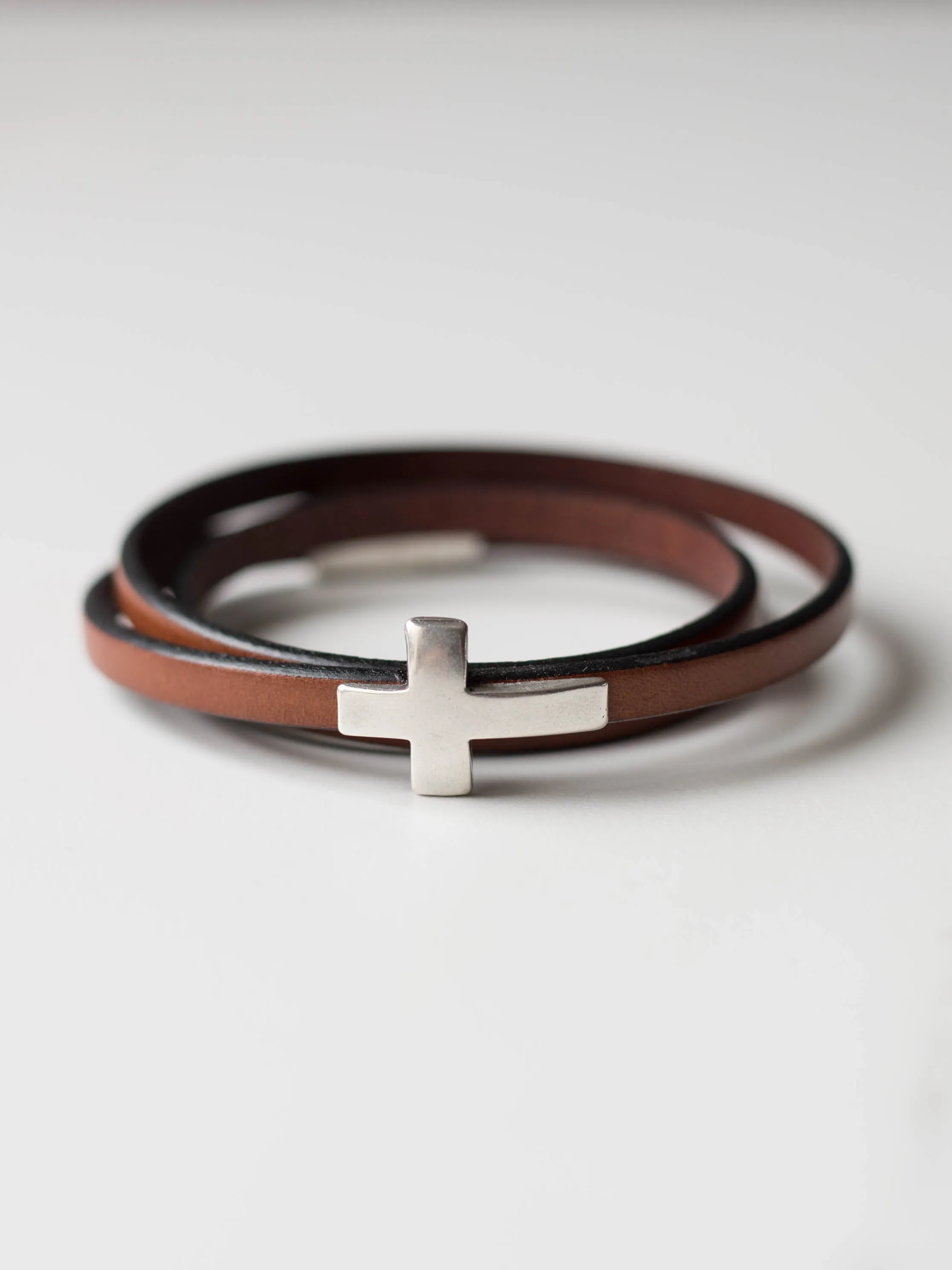 Cross Wrap Bracelet