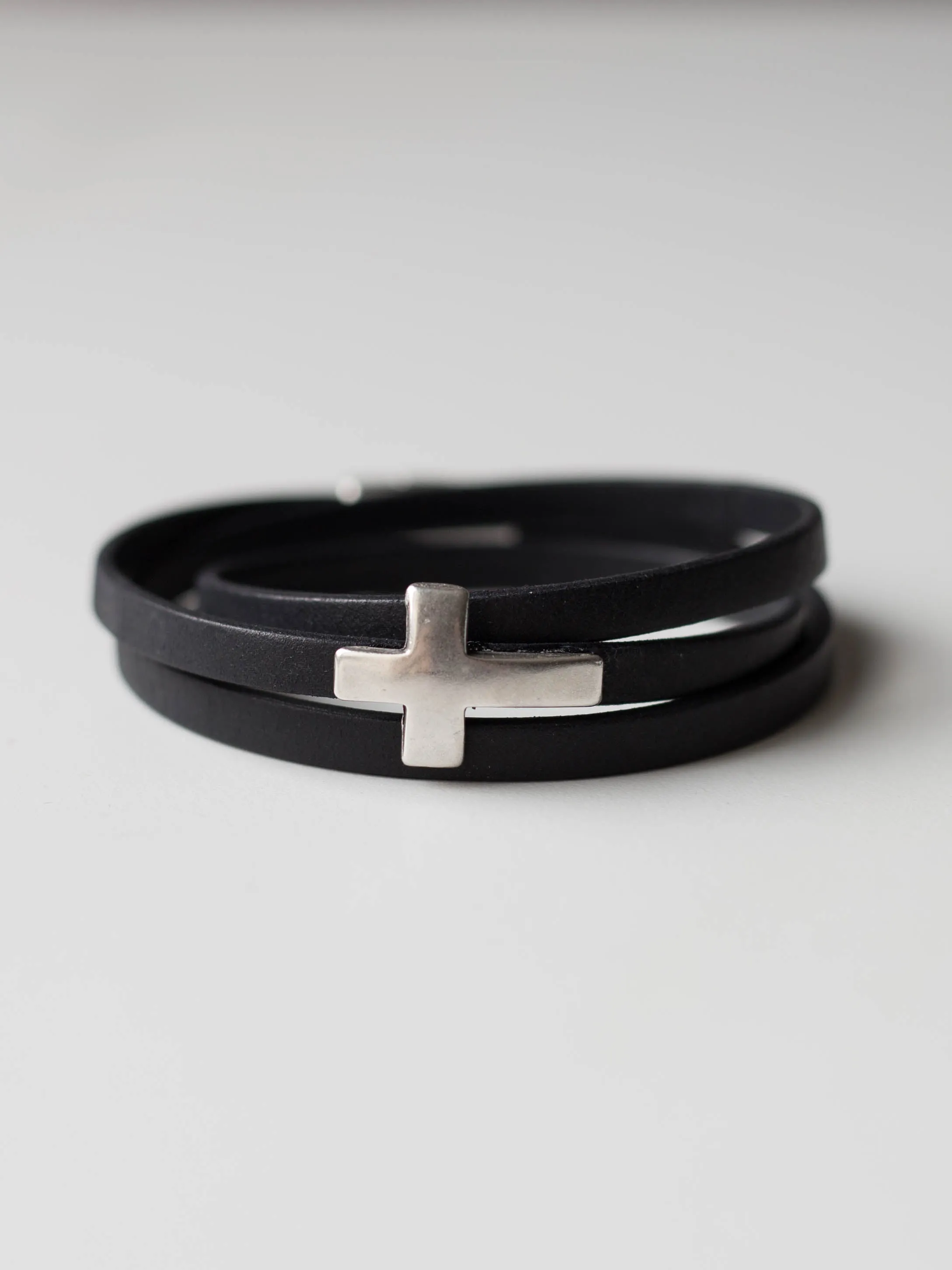 Cross Wrap Bracelet