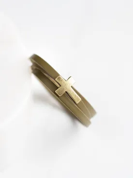 Cross Wrap Bracelet