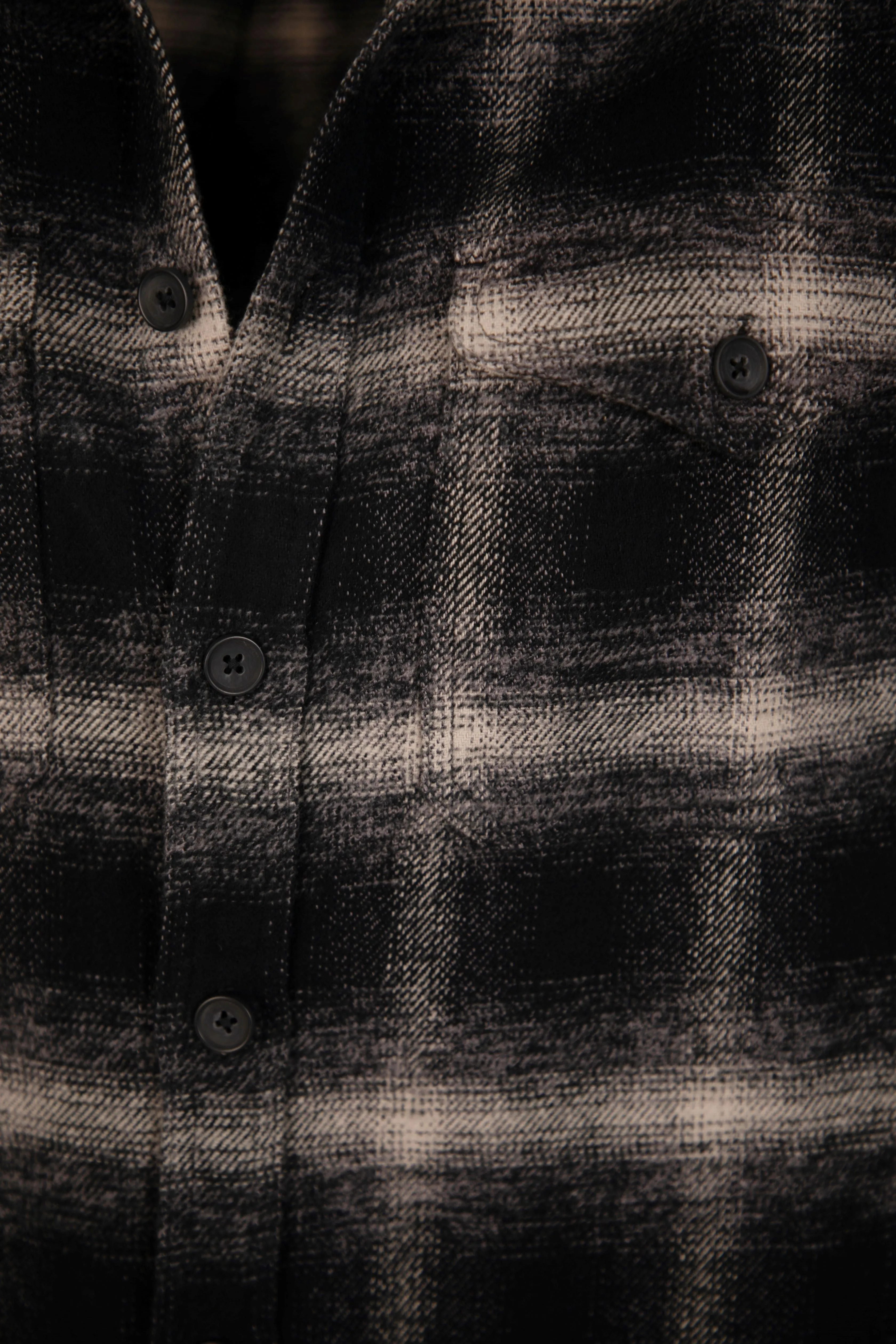 Dukes Up Ombre Plaid Shirt - Tall