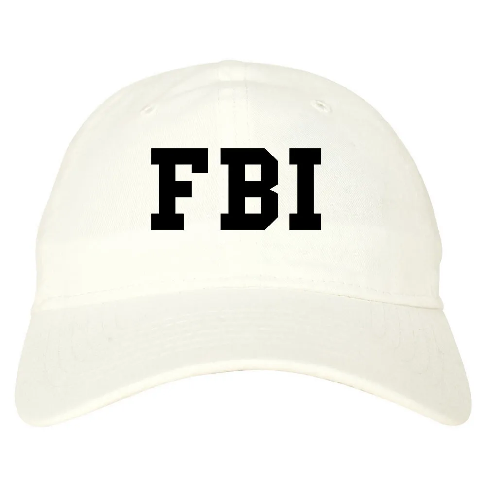 FBI Law Enforcement Mens Dad Hat Baseball Cap