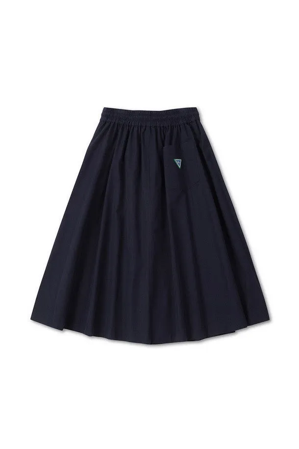 Flare Cotton Skirt