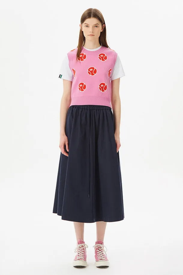 Flare Cotton Skirt