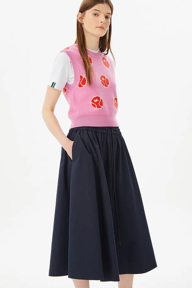 Flare Cotton Skirt