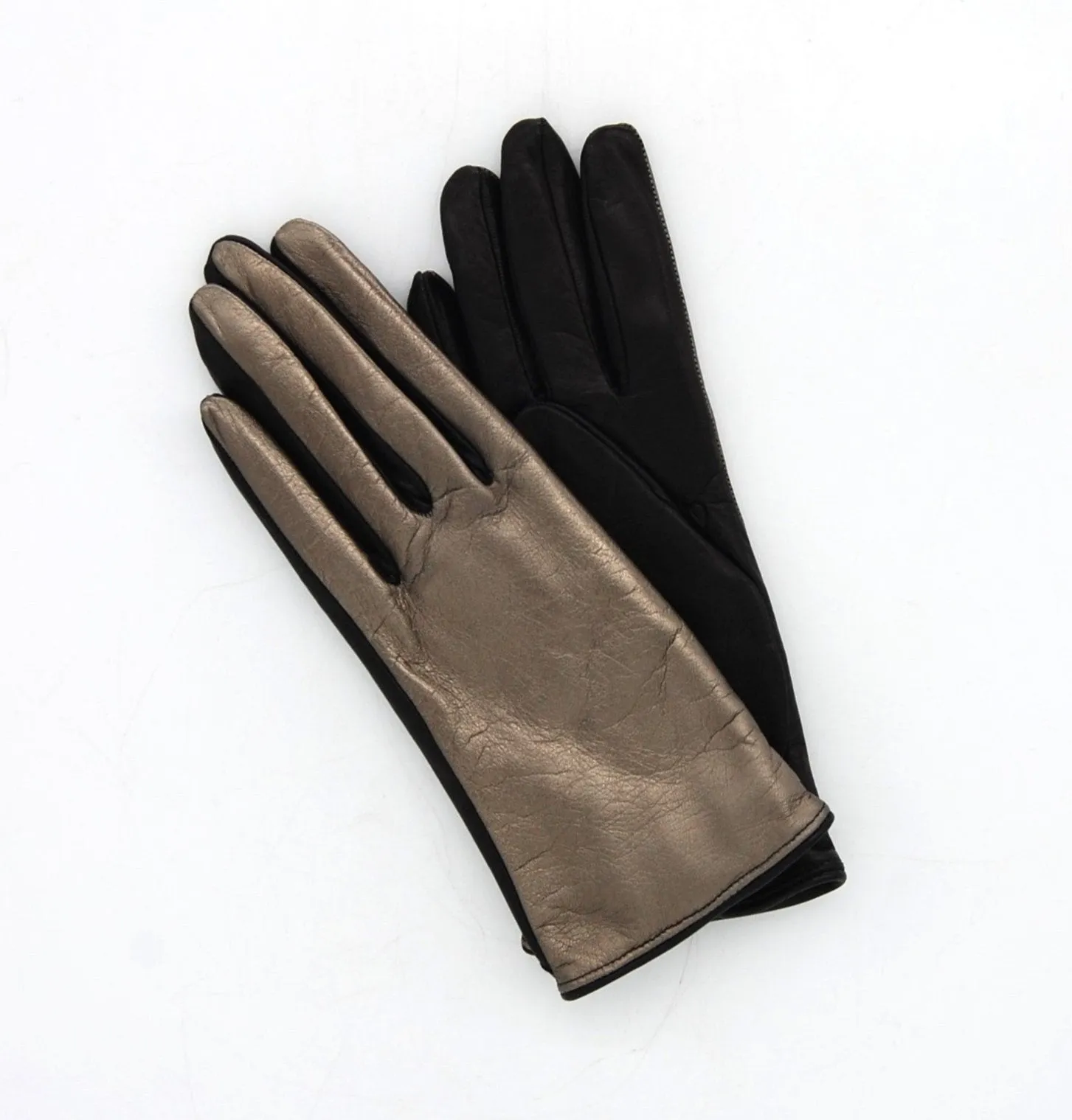 Gilded Leather Glove