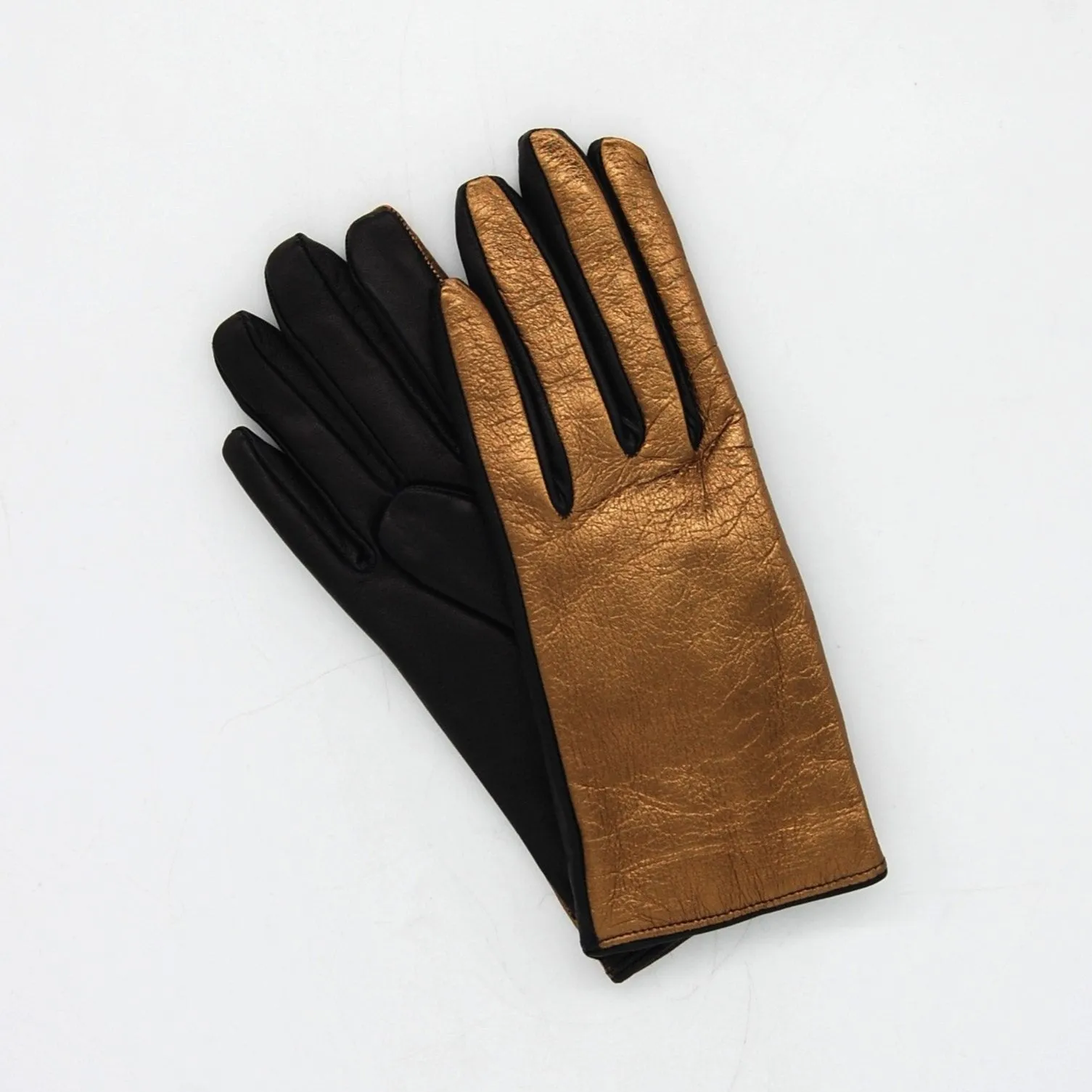 Gilded Leather Glove