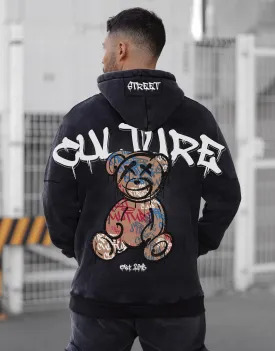 Hoodie Graffiti Washed
