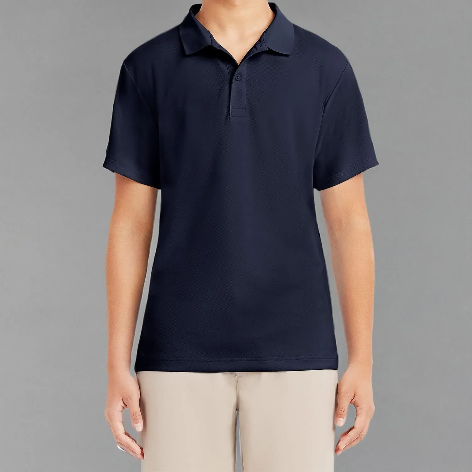 IZOD Men's Short Sleeve Performance Polo Shirt