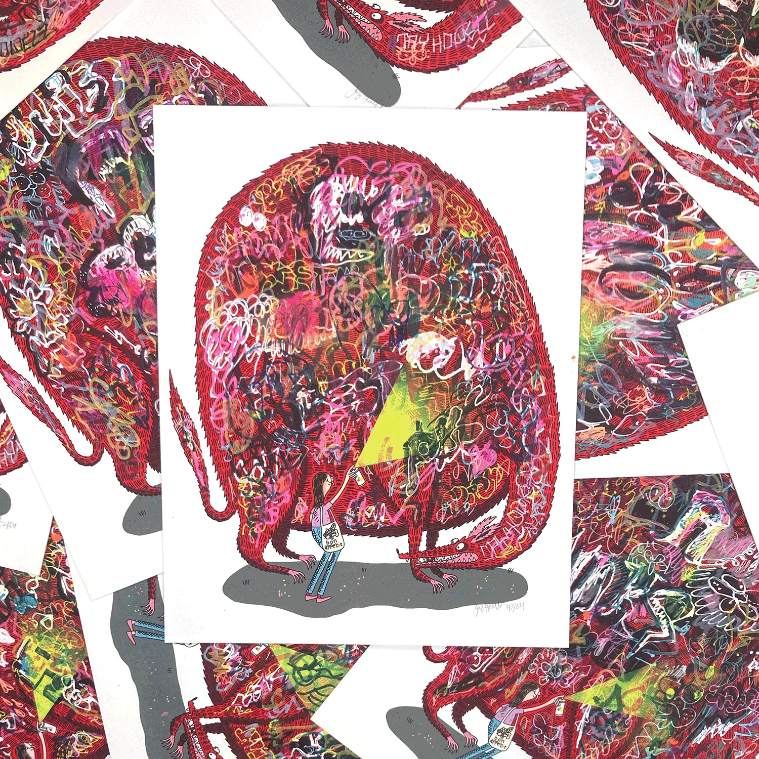 Jay Howell: Big Red Graffiti Dog