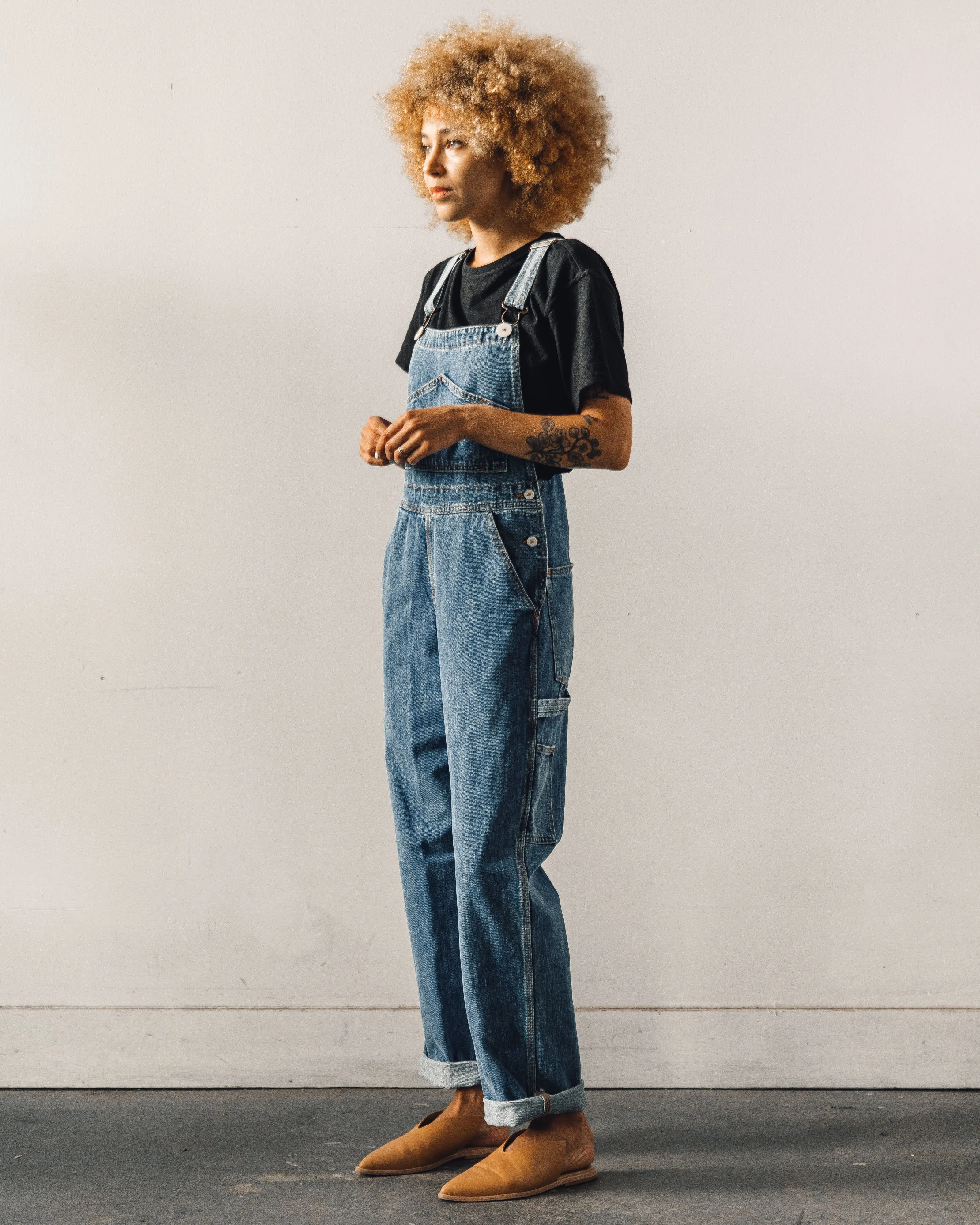 Jesse Kamm Overalls, Cowboy Blue
