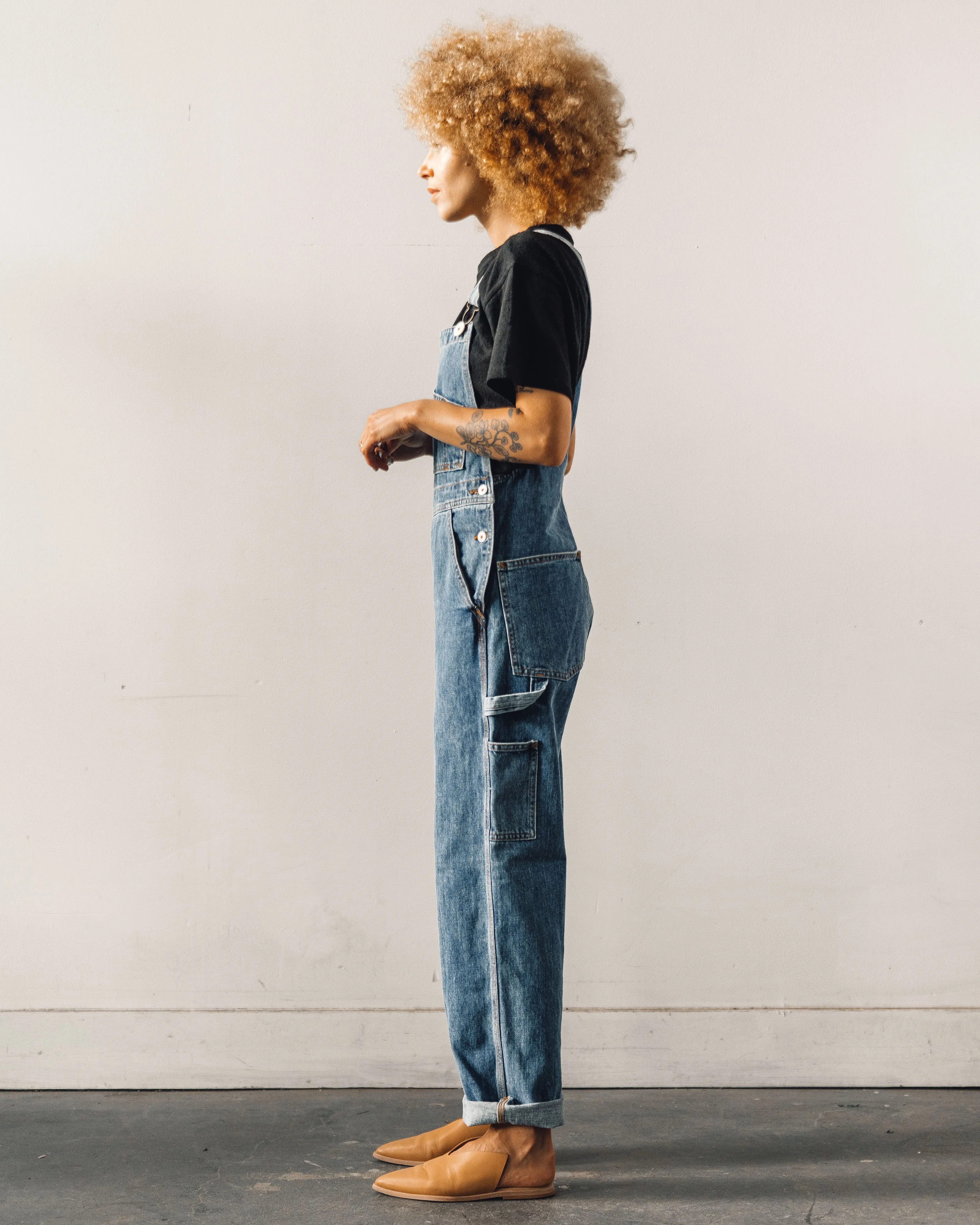 Jesse Kamm Overalls, Cowboy Blue