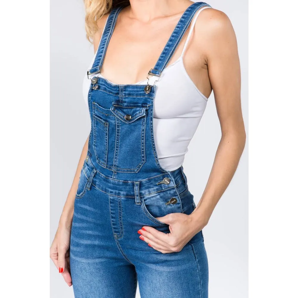 Jessica Denim Overalls