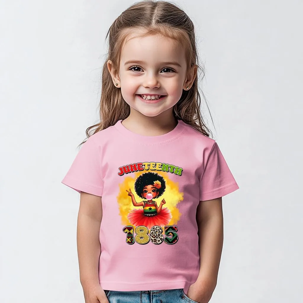 Juneteenth Shirts Kids  Toddler Juneteenth Shirt, Short-Sleeve T-Shirt for Toddler Boys & Girls, Ages 2-8