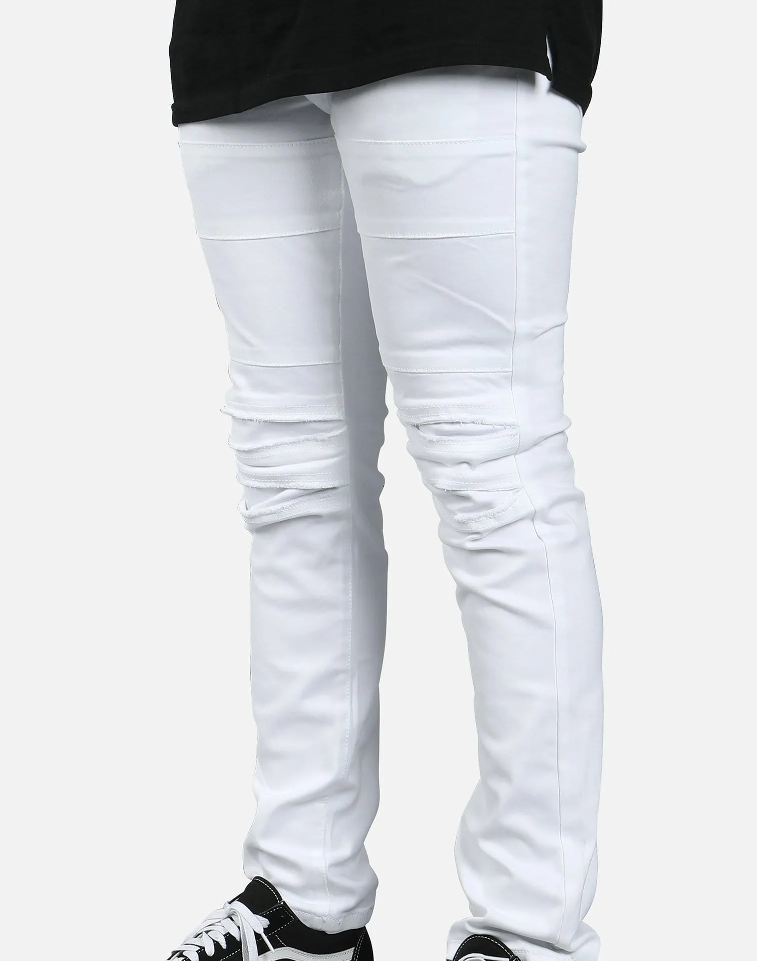 Kilogram LINE SEAM RIPPED JEANS