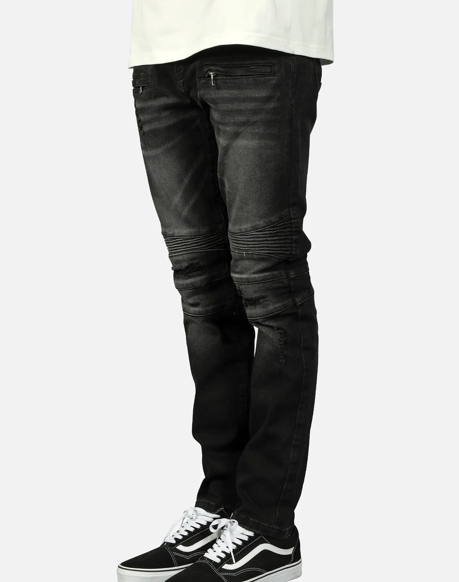 Kilogram MOTO RIPPED JEANS