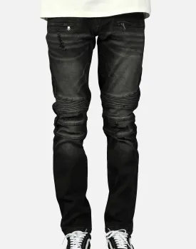 Kilogram MOTO RIPPED JEANS