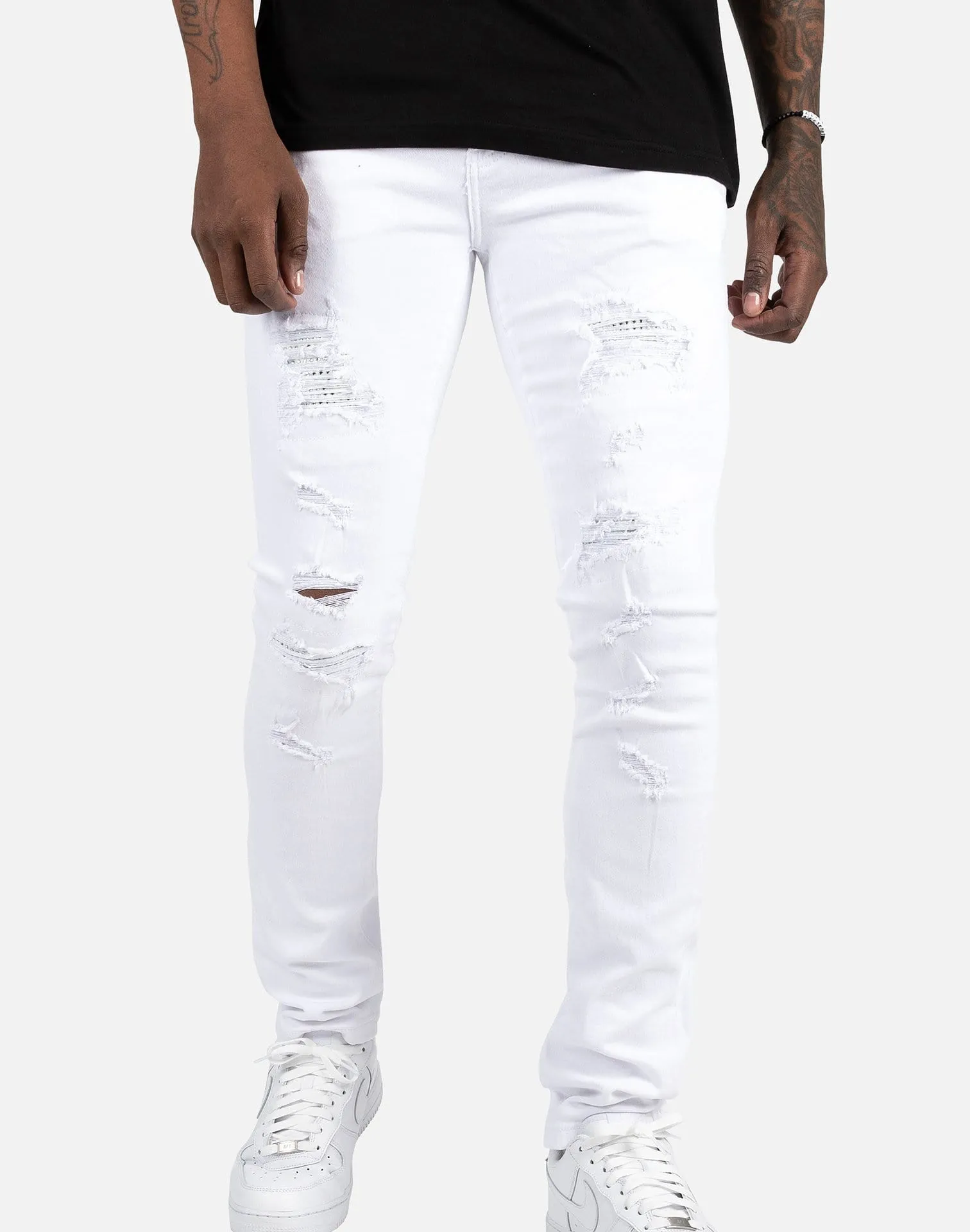 Kilogram Rip And Distressed Jeans