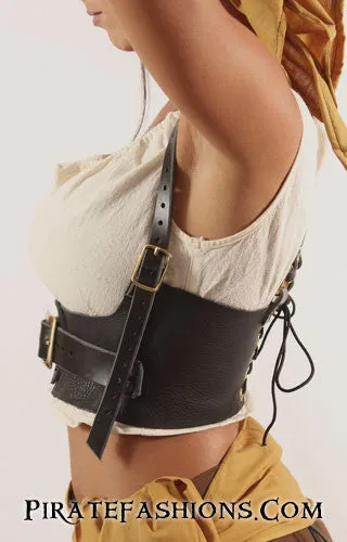 Leather Raider Bodice