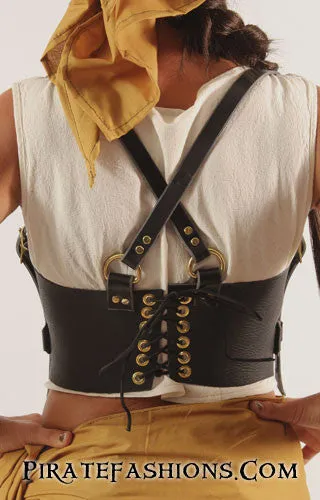 Leather Raider Bodice