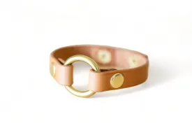 Leather Ring Bracelet - Wedding Ring Bracelet - Natural   Brass - Grief Memory Wedding Band Bracelet - Wear The Ring Leather Ring Bracelet - Wedding Ring Bracelet - Natural   Brass - Grief Memory Wedding Band Bracelet - Wear The Ring