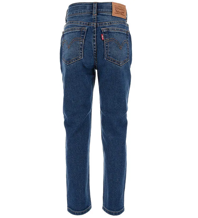 Levi's Kids Pantalone a vita alta da bambina e ragazza jeans Mini Mom 3EG377-D0G medio