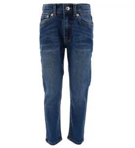 Levi's Kids Pantalone a vita alta da bambina e ragazza jeans Mini Mom 3EG377-D0G medio