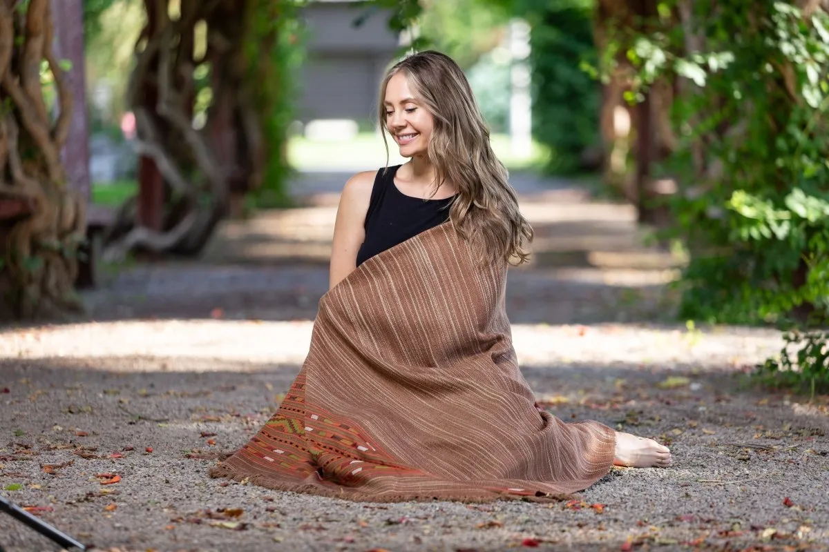 Meditation Shawl / Meditation Blanket / Prayer Shawl for Men Women (Empower)