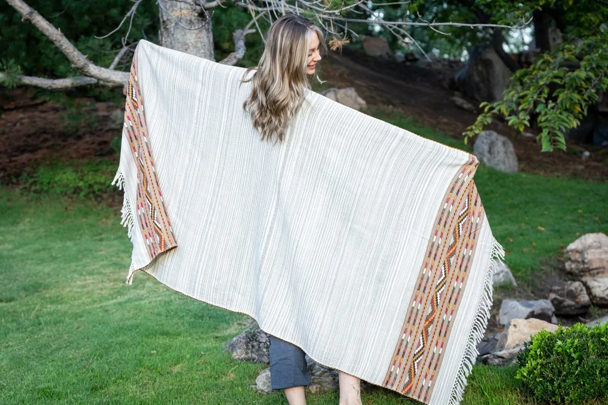 Meditation Shawl / Meditation Blanket / Prayer Shawl for Men Women (Empower)