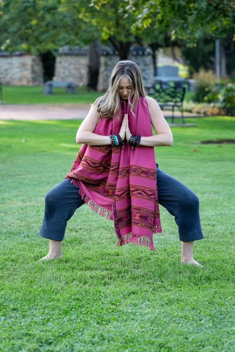Meditation Shawl / Meditation Blanket / Prayer Shawl for Men Women (Energize)