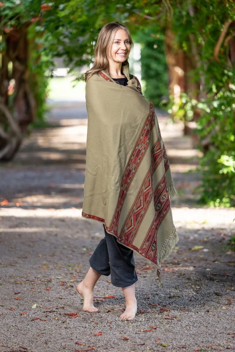 Meditation Shawl / Meditation Blanket / Prayer Shawl for Men Women (Energize)