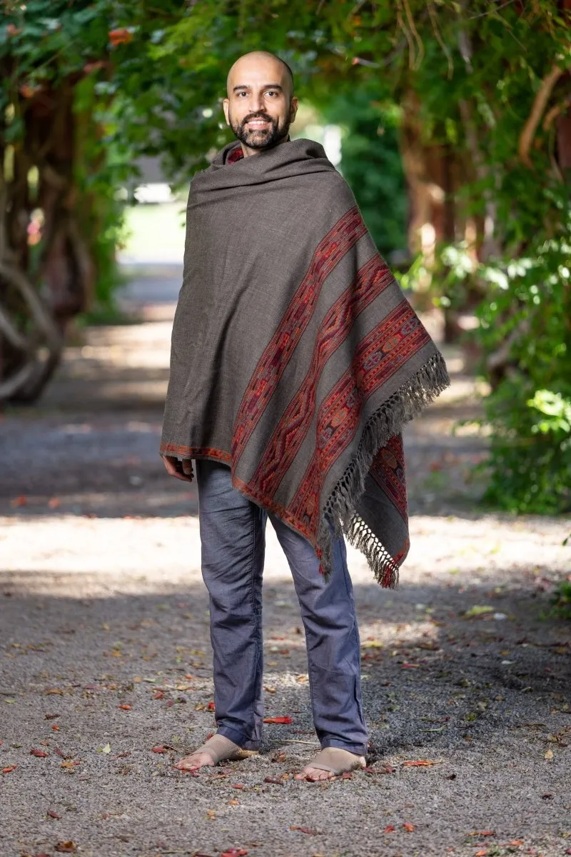 Meditation Shawl / Meditation Blanket / Prayer Shawl for Men Women (Energize)