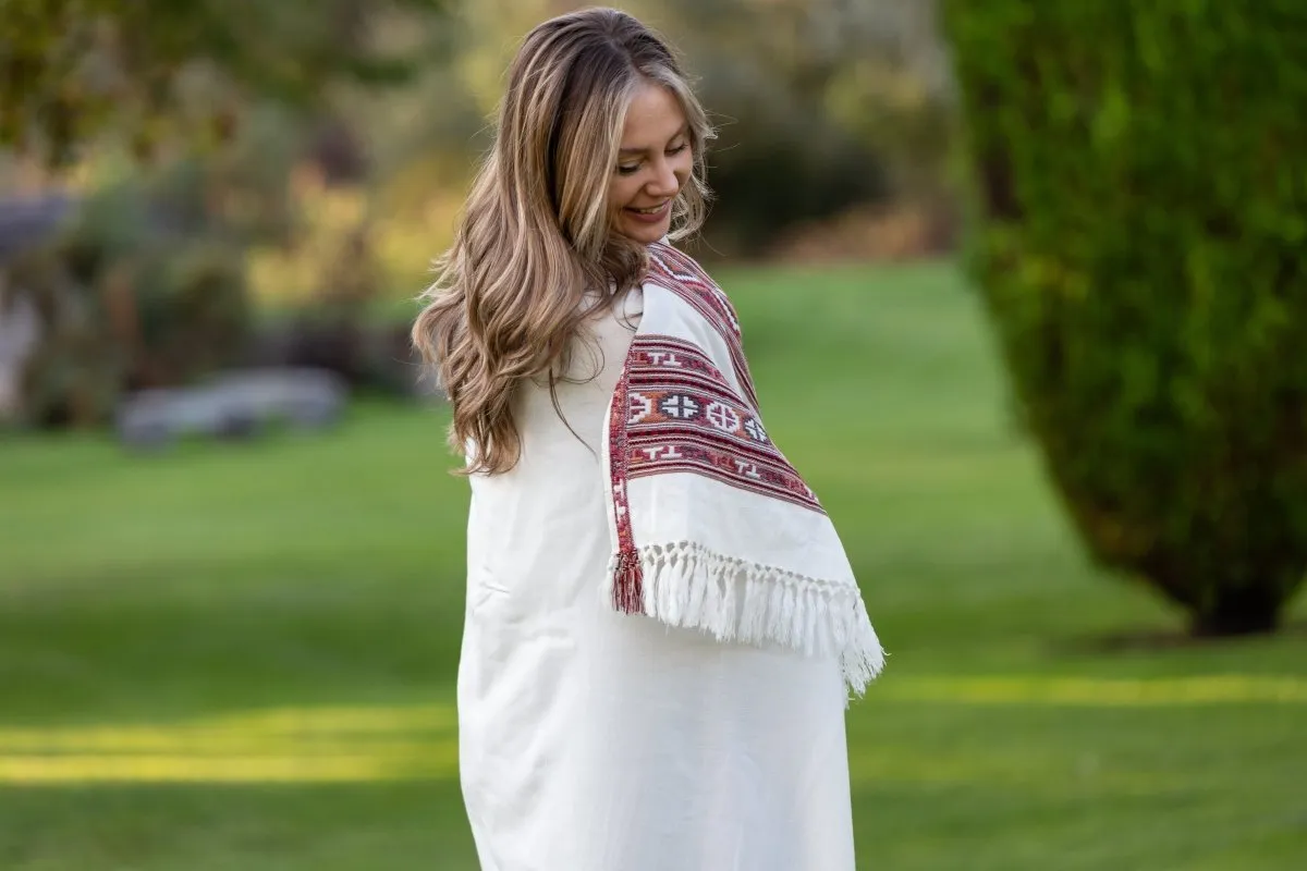 Meditation Shawl / Meditation Blanket / Prayer Shawl for Men Women (Energize)