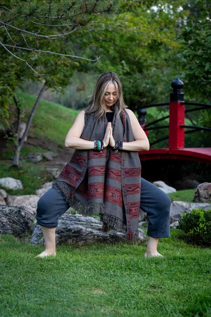 Meditation Shawl / Meditation Blanket / Prayer Shawl for Men Women (Energize)