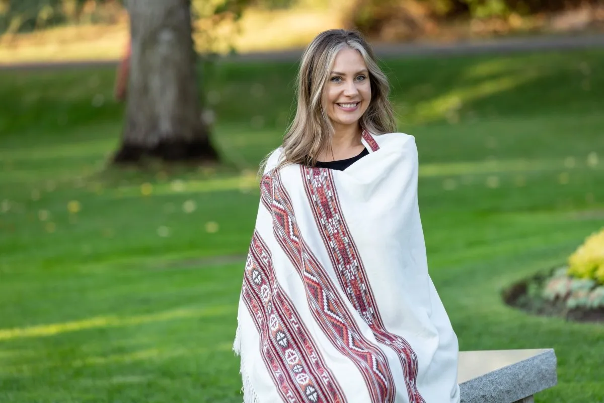 Meditation Shawl / Meditation Blanket / Prayer Shawl for Men Women (Energize)